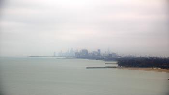 Weather camera view of Northwestern University.