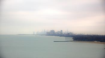 Weather camera view of Northwestern University.