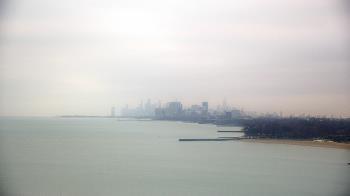 Weather camera view of Northwestern University.