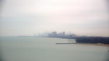 Weather camera view of Northwestern University.