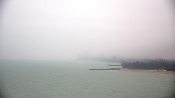 Weather camera view of Northwestern University.