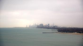 Weather camera view of Northwestern University.