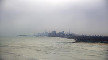 Weather camera view of Northwestern University.