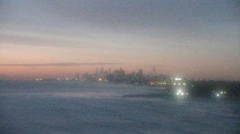 Weather camera view of Northwestern University.