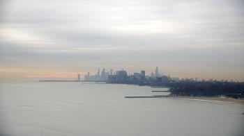 Weather camera view of Northwestern University.