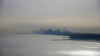 Weather camera view of Northwestern University.