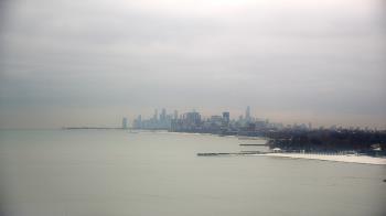 Weather camera view of Northwestern University.