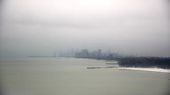 Weather camera view of Northwestern University.