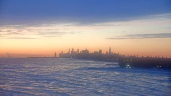 Weather camera view of Northwestern University.