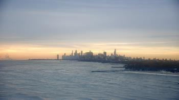 Weather camera view of Northwestern University.