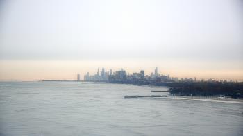 Weather camera view of Northwestern University.