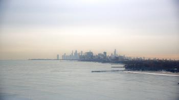 Weather camera view of Northwestern University.