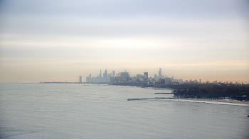 Weather camera view of Northwestern University.