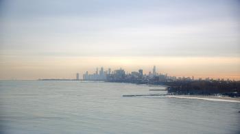 Weather camera view of Northwestern University.