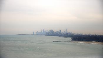 Weather camera view of Northwestern University.