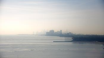 Weather camera view of Northwestern University.