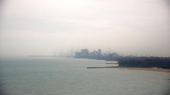 Weather camera view of Northwestern University.