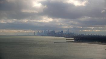 Weather camera view of Northwestern University.