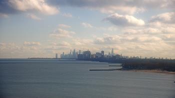 Weather camera view of Northwestern University.