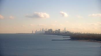 Weather camera view of Northwestern University.