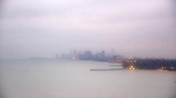 Weather camera view of Northwestern University.