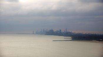 Weather camera view of Northwestern University.