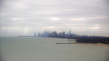 Weather camera view of Northwestern University.