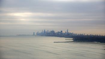 Weather camera view of Northwestern University.