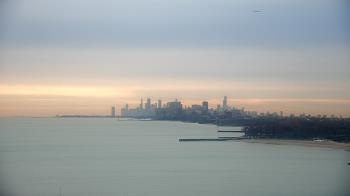 Weather camera view of Northwestern University.