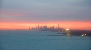 Weather camera view of Northwestern University.