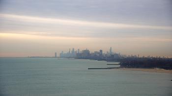 Weather camera view of Northwestern University.