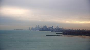 Weather camera view of Northwestern University.