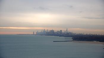 Weather camera view of Northwestern University.