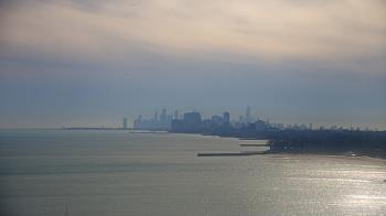 Weather camera view of Northwestern University.