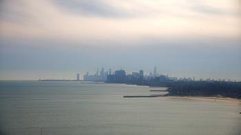 Weather camera view of Northwestern University.