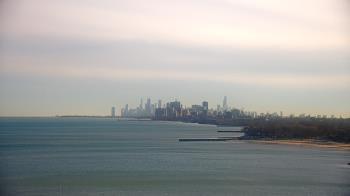 Weather camera view of Northwestern University.
