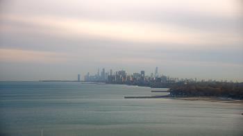 Weather camera view of Northwestern University.