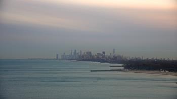 Weather camera view of Northwestern University.