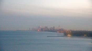 Weather camera view of Northwestern University.