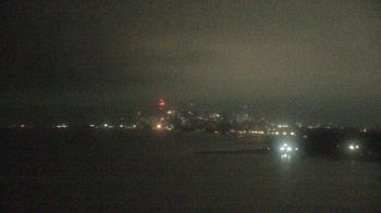 Weather camera view of Northwestern University.