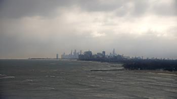 Weather camera view of Northwestern University.