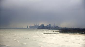Weather camera view of Northwestern University.