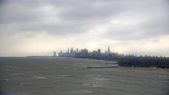 Weather camera view of Northwestern University.