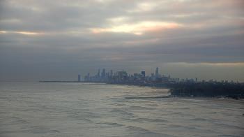 Weather camera view of Northwestern University.