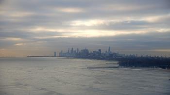 Weather camera view of Northwestern University.