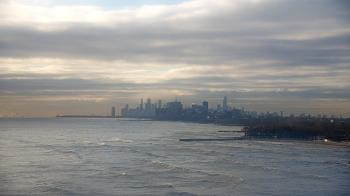 Weather camera view of Northwestern University.