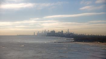 Weather camera view of Northwestern University.