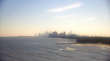 Weather camera view of Northwestern University.