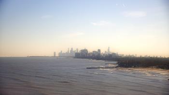 Weather camera view of Northwestern University.