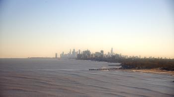 Weather camera view of Northwestern University.